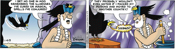 Alley Oop on Friday January 4, 2013 Comic Strip