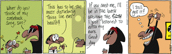 The Knight Life on Friday April 10, 2009 Comic Strip