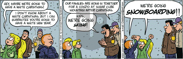 Cleats on Friday December 19, 2003 Comic Strip