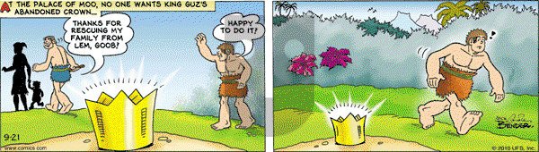 Alley Oop on Tuesday September 21, 2010 Comic Strip