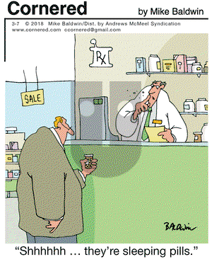 Cornered on Wednesday March 7, 2018 Comic Strip