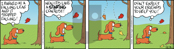 Drabble on Thursday October 19, 2017 Comic Strip