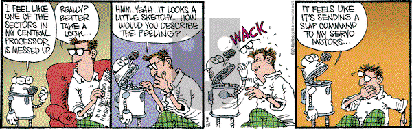 Monty on Monday September 15, 2014 Comic Strip