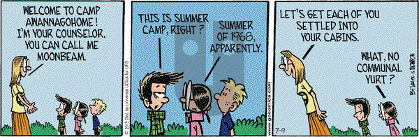 Grand Avenue on Thursday July 9, 2015 Comic Strip