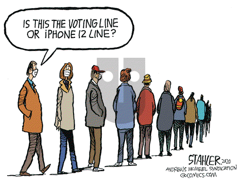 Jeff Stahler on Thursday October 22, 2020 Comic Strip