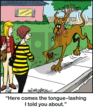 Marmaduke on Wednesday February 18, 2015 Comic Strip