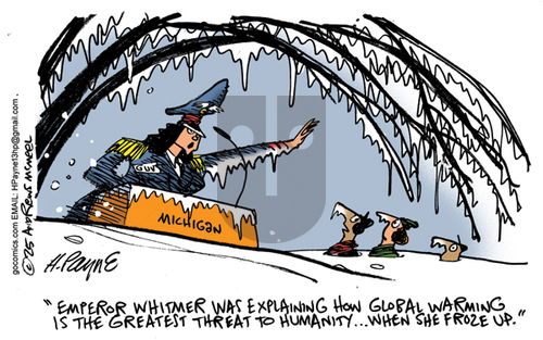 Henry Payne on Tuesday April 8, 2025 Comic Strip