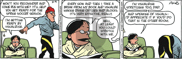 Cleats on Tuesday March 29, 2005 Comic Strip