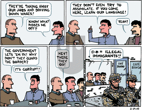 Ted Rall on Thursday November 29, 2007 Comic Strip