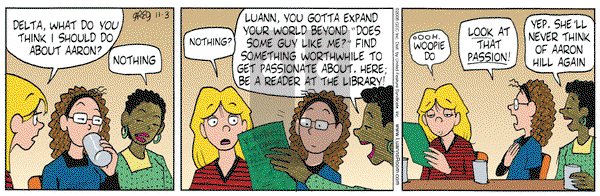 Luann on Friday November 3, 2006 Comic Strip