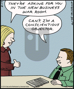 Real Life Adventures on Tuesday February 17, 2015 Comic Strip