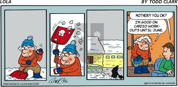 Lola - Sunday January 26, 2025 Comic Strip