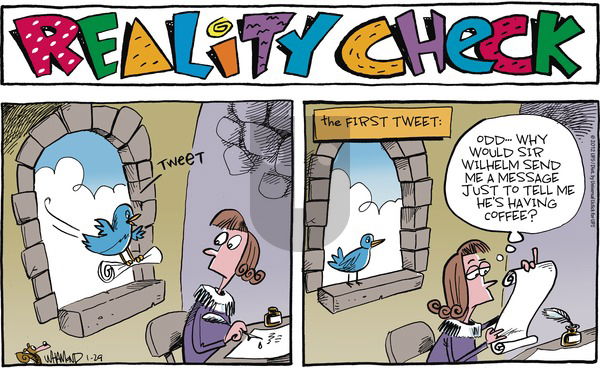 Reality Check on Sunday January 29, 2012 Comic Strip