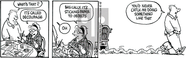 Betty on Monday May 15, 2000 Comic Strip