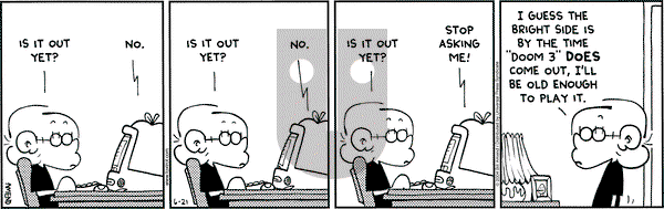 FoxTrot - Monday June 21, 2004 Comic Strip