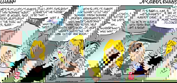 Luann on Sunday June 10, 2007 Comic Strip