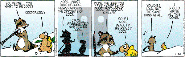 Over the Hedge on Thursday January 21, 2016 Comic Strip