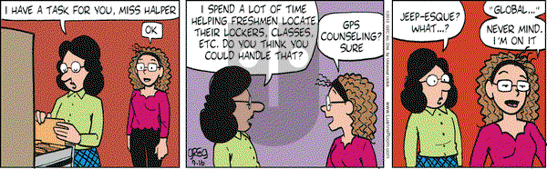 Luann on Monday September 16, 2013 Comic Strip