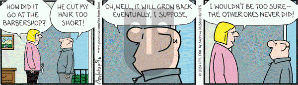 The Born Loser on Monday May 6, 2024 Comic Strip