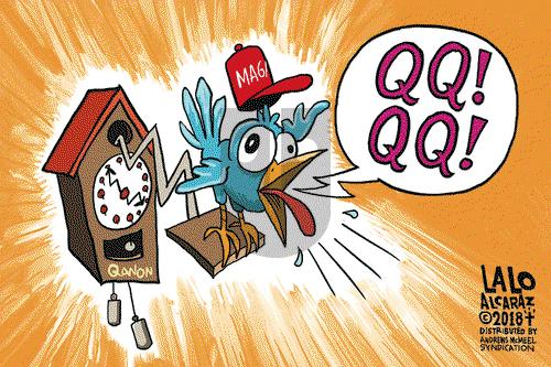 Lalo Alcaraz on Monday August 13, 2018 Comic Strip