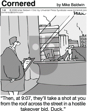 Cornered on Wednesday January 9, 2008 Comic Strip
