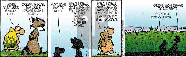 Over the Hedge on Saturday November 24, 2018 Comic Strip