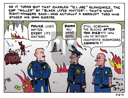 Ted Rall on Friday November 6, 2015 Comic Strip