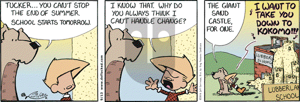 DeFlocked on Tuesday September 13, 2016 Comic Strip