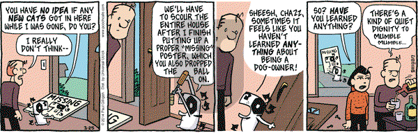 Pooch Cafe on Tuesday March 25, 2014 Comic Strip