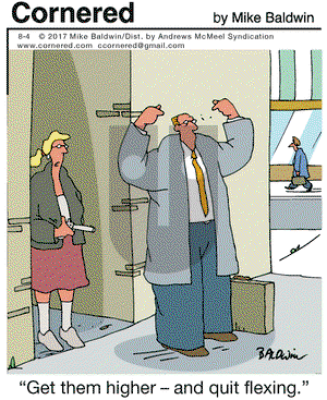 Cornered on Friday August 4, 2017 Comic Strip