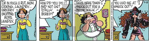 Rose is Rose on Thursday May 8, 2014 Comic Strip