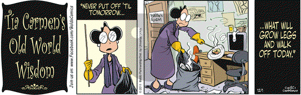 Baldo on Thursday December 1, 2011 Comic Strip