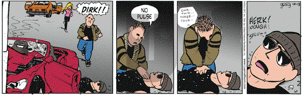 Luann on Monday October 13, 2003 Comic Strip