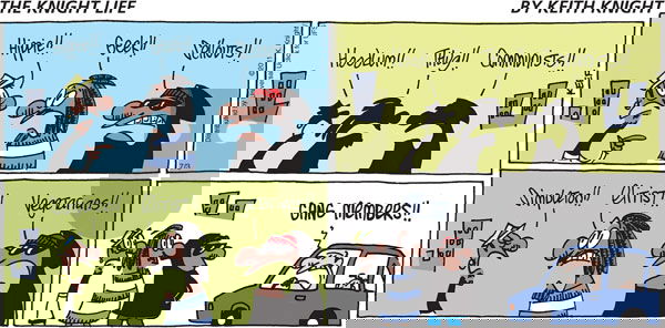 The Knight Life on Sunday July 3, 2011 Comic Strip