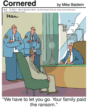 Cornered on Monday June 2, 2014 Comic Strip