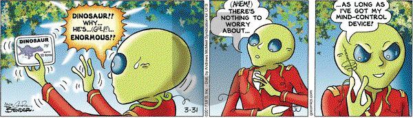 Alley Oop on Friday March 31, 2017 Comic Strip