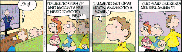 Drabble on Friday March 13, 2015 Comic Strip