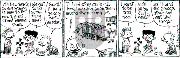 Cul de Sac on Tuesday January 1, 2008 Comic Strip
