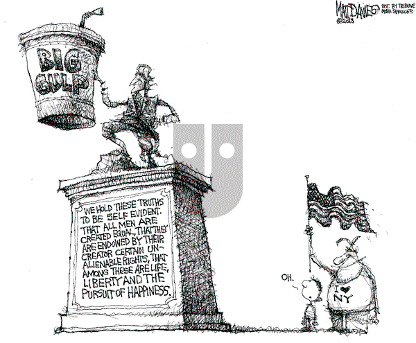 Matt Davies on Wednesday March 13, 2013 Comic Strip