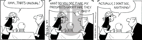 The Born Loser on Wednesday September 4, 2002 Comic Strip