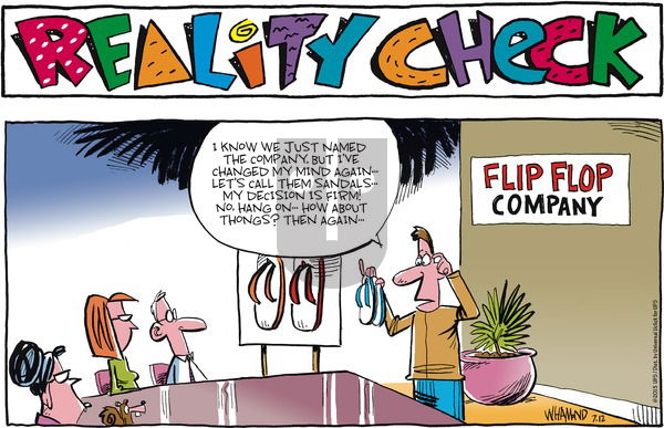 Reality Check - Sunday July 12, 2015 Comic Strip