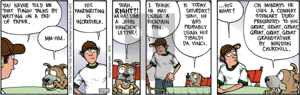 Get Fuzzy - Saturday March 18, 2023 Comic Strip