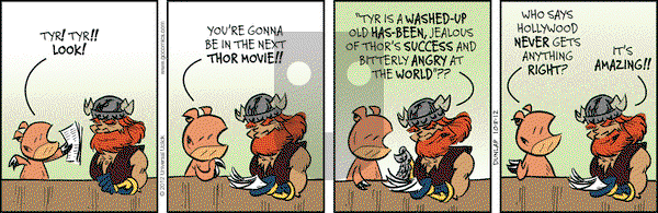 Ink Pen on Monday October 8, 2012 Comic Strip