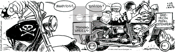 Over the Hedge on Friday June 28, 1996 Comic Strip