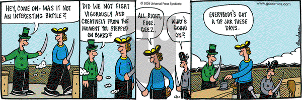 Overboard on Tuesday June 30, 2009 Comic Strip