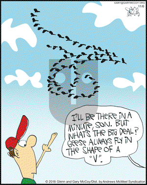 The Flying McCoys on Tuesday November 6, 2018 Comic Strip