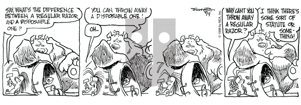 The Grizzwells on Tuesday August 4, 1998 Comic Strip