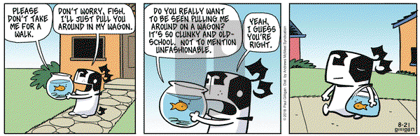 Pooch Cafe on Tuesday August 21, 2018 Comic Strip
