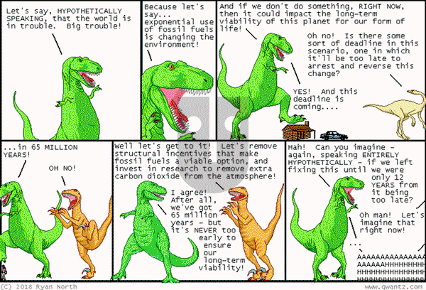 Dinosaur Comics on Friday May 2, 2025 Comic Strip