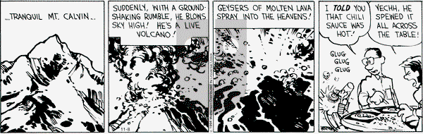 Calvin and Hobbes on Saturday November 8, 2014 Comic Strip